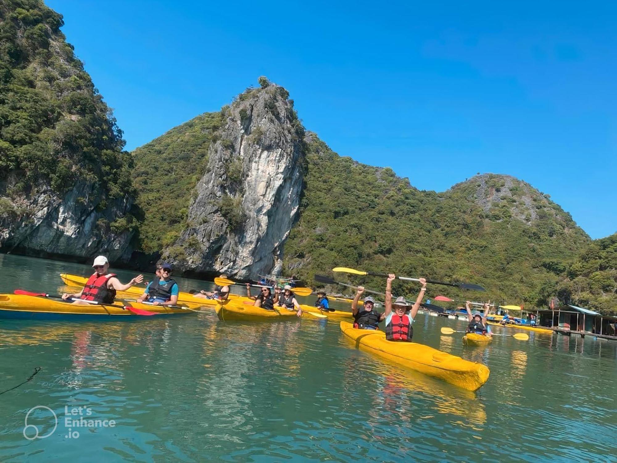 An Duong Hotel Cat Ba Chan Chau المظهر الخارجي الصورة