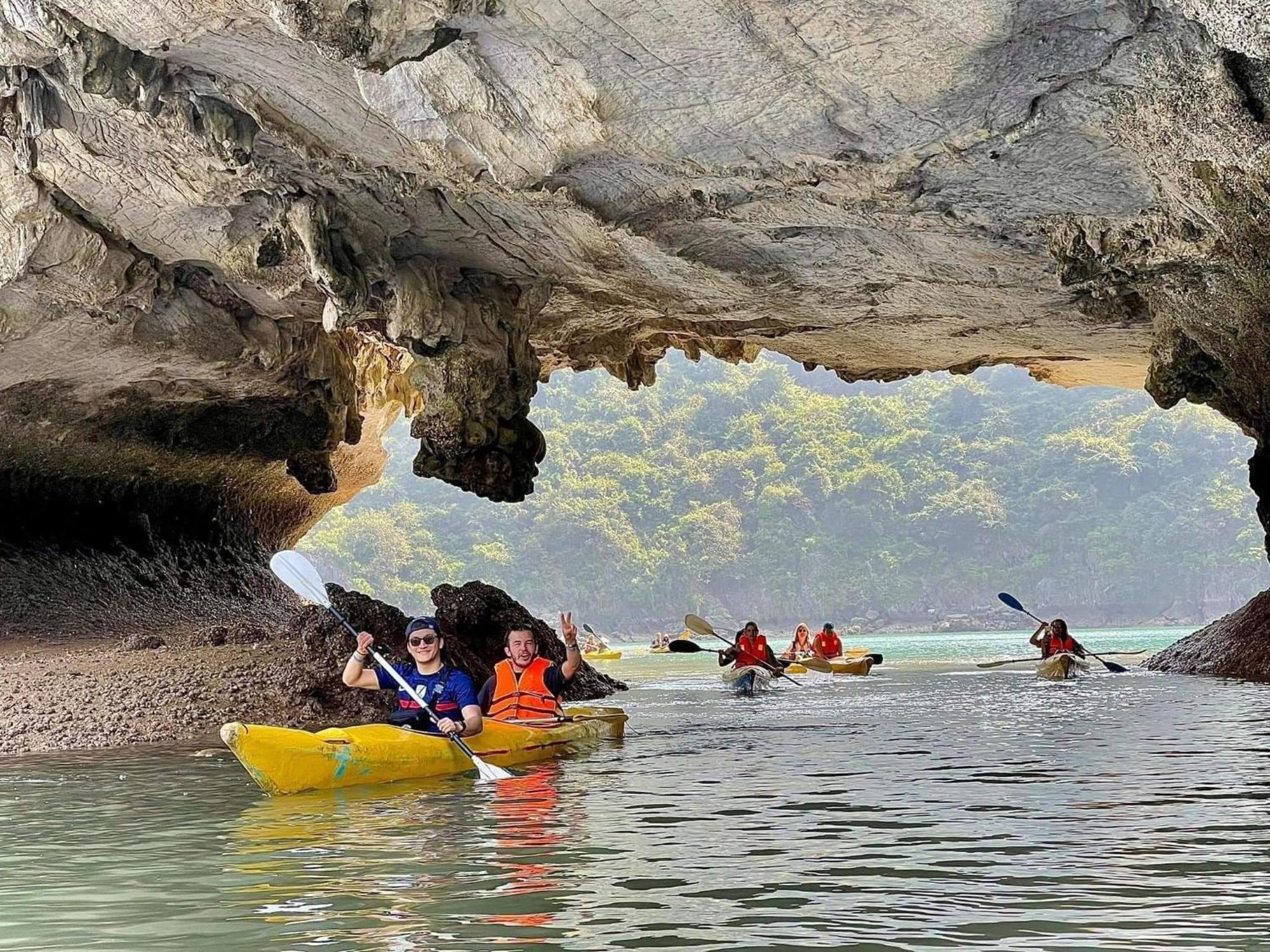 An Duong Hotel Cat Ba Chan Chau المظهر الخارجي الصورة