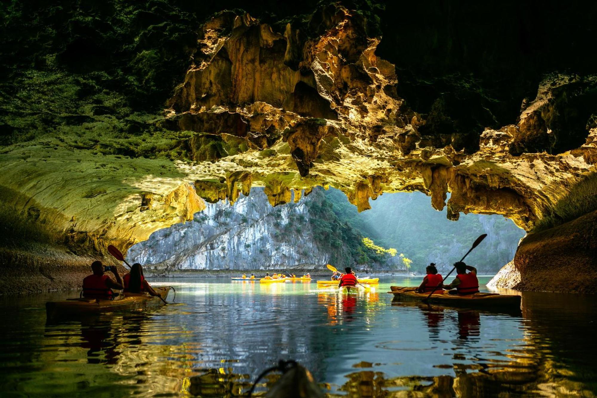 An Duong Hotel Cat Ba Chan Chau المظهر الخارجي الصورة