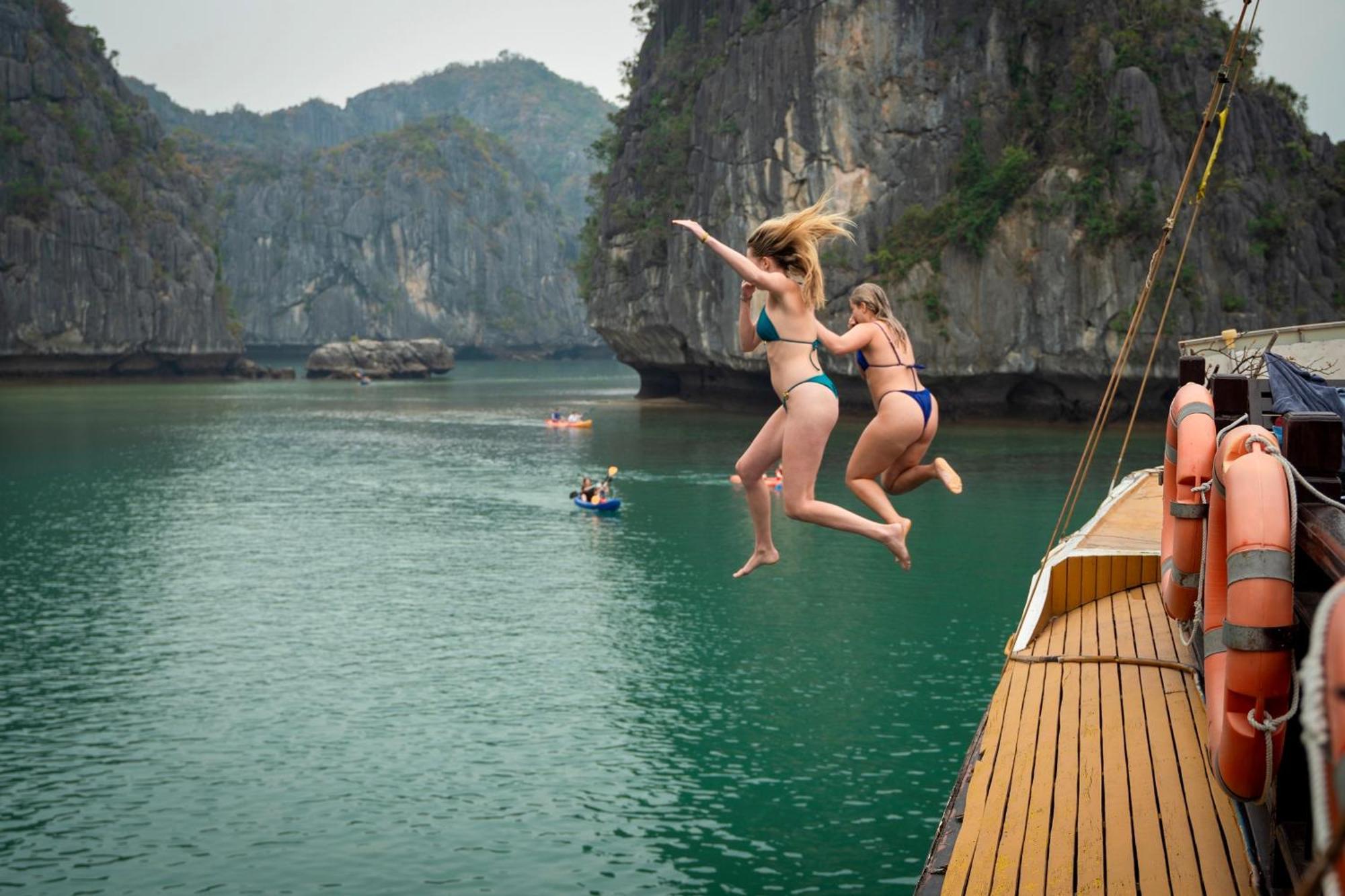 An Duong Hotel Cat Ba Chan Chau المظهر الخارجي الصورة